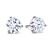 Picture of Three-Prong Stud Earrings .30tw